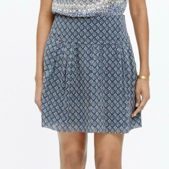 MADEWELL SILK Pleat Skirt - Picture 11 of 14